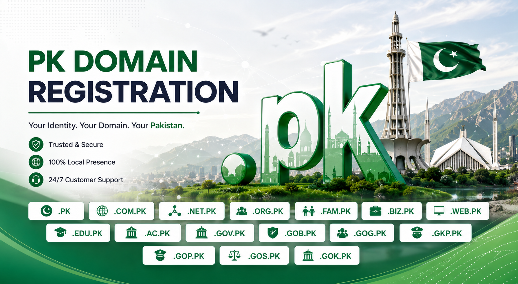 PK Domain Registration in Pakistan